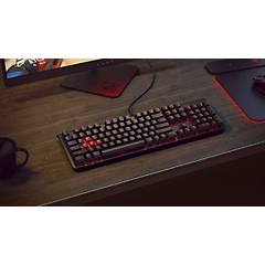 hp 6yw76aa2 tastiera gaming retroilluminazione led colore nero 6yw76aa2 omen