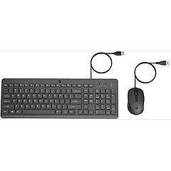 Hp 150 Tastiera E Mouse Con Cavo-nera