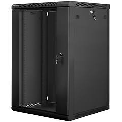 Lanberg Wf01-6618-10b Rack 18u Da Parete Nero (wf01-6618-10b)