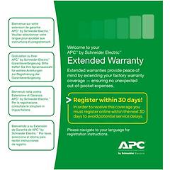 Apc 3 Year Ext. Warranty Attivabile Solo Nel Periodo