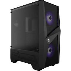 msi mag forge 100m vetro temperato usb 3 2 rgb nero