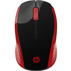 Hp 200 Red Wireless Mouse 2hu82aa#abb