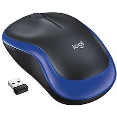 Logitech Mouse Wireless M185 Blu