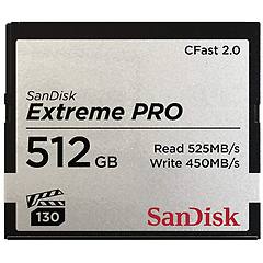 Sandisk Extreme Pro Memoria Flash 512 Gb Cfast 2. 0 (sdcfsp-512g-g46d)