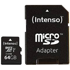 Intenso Scheda Micro Sd Sdxc Pro 64gb Classe 10