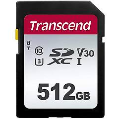 Transcend Sdc300s Sdxc 512gb Uhs-i V30 Classe 10