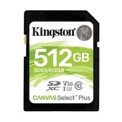 Kingston Canvas Select Plus Sdxc 512 Gb Uhs-i Classe 10