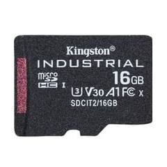 kingston microsd industrial 16gb uhs-i class 10 v30 a1 resistente condizioni estreme