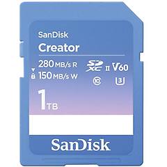 Sandisk Creator Scheda Sd Uhs-ii 1tb (per Dslr I Fotocamere