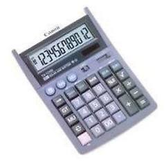 Canon Calcolatrice Tx-1210e Con Display Lcd E Batteria