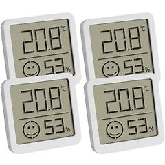 Tfa 30. 5053. 02. 04 4 Pezzi Kit Bianco Termo-igrometro
