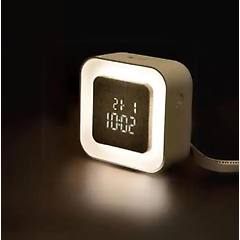 Lowell Jd-9534 Sveglia Digitale Led Bianchi Display Ricoperto