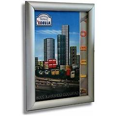 Fraschetti Bacheca Simplex A4 Anodizzato Argento (35x1 6x26