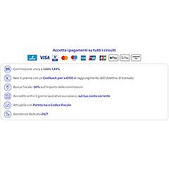 Nexi Smartpos Mini Lettore Di Card Wi-fi + 4g Nero E