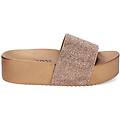 sandali mare rosa-oro con pietre
