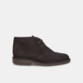 polacchini da uomo in suede blu