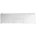 - burton mobile porta tv moderno in legno spazzolato