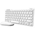 Trust Lyra Tastiera Wireless Mouse Set Bianco 25074