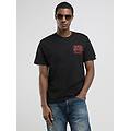 t-shirt in jersey fiammato