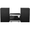 micro hi-fi sc-pm272 20w rms bluetooth usb radio cd dab+ silver