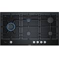 serie 8 prs9a6d70d piano cottura nero acciaio inossidabile da incasso gas 5 fornello(i)