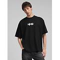 t-shirt girocollo con logo fronte e retro x martin garrix
