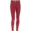 pantaloni push up wr. up skinny in tessuto navetta tinto in capo red bud donna xxs