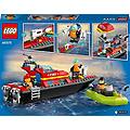 LEGO barca di soccorso antincendio 60373