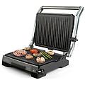 bistecchiera grill 2200w 29x23cm antiaderente