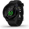 forerunner 55 gps 42mm display digitale nero resistenza acqua 5atm monitor frequenza cardiaca