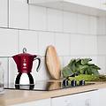 caffettiera new moka induction 4tz red mokaind4r
