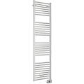 termoarredo scaldasalviette elettrico lisa 22 500x700 in acciaio bianco 400 w (3581646100051)