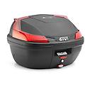 bauletto moto monolock b37 blade nero 37 litri catadiot taglia un