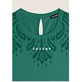 vestito senza maniche in jersey con dettagli floreali greenlake donna extra small