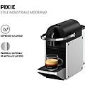 macchina caff&egrave; nespresso pixie en127. s silver