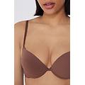 reggiseno super push-up in microfibra riciclata los angeles donna marrone tama&ntilde;o 1b