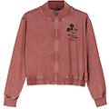 FREDDY freddy. felpa bomber cropped da donna con zip e dettagli disney felpa con cerniera ritiro gratis