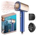 phon professionale ionico dryglam nano plasma 1600w 3 temperature 3 velocit&agrave; con diffusore e