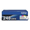 tn-248val cartuccia toner 4 pz originale nero ciano magenta giallo (tn248val) (tn-248val)