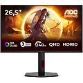 monitor gaming qhd 27'' qd-oled 240hz nero rosso g4 q27g4zdr