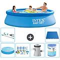 - piscina fuori terra in giro 305x76 cm blu include accessori coordinati a568