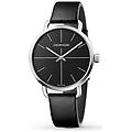 - k7b211cz anche quarzo quadrante nero orologio da uomo