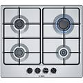- piano cottura pgp6b5b85 a gas 4 fuochi gas colore acciaio inox