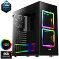 - tor scatola porta computer atx vetro temperato 2 ventole rgb 14cm