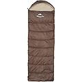 sacco a pelo da campeggio u250 nh20msd07 190x75cm marrone sinistro