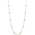 collana donna oro bianco giallo gl102013