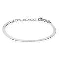 bracciale catena silver collection argento rodiato collezione silver collection bianco