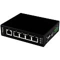 switch di rete commutatore industriale gigabit ethernet a 5 porte non gestito guide din montabile a