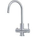 - miscelatore eos clear inox tre vie eosaclear colore inox satinato