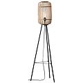 lampada da terra woodrow in acciaio h 130 cm e27